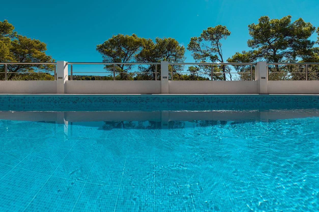 Schönes Ferienhaus mit privatem Pool
 in Vela Luka, Korcula