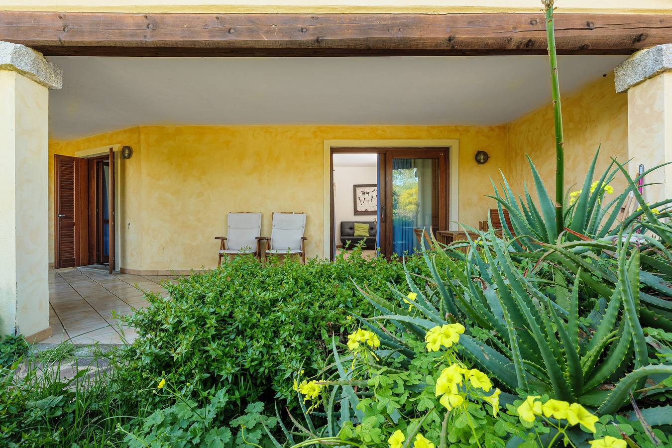 Ferienhaus "Residenz Orizzonti App N 21" mit Meerblick, 2 Terrassen & mobiler Klimaanlage in Quinta Spiaggia, Golfo Aranci