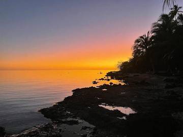 Location de vacances pour 4 personnes, avec vue et jardin dans Rangiroa