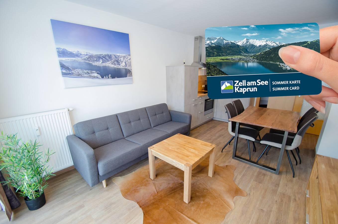 Geheel appartement, Apartment Summer & Winter Fun I - 200 from ski lif in Zell am See (Stad), Zell am See