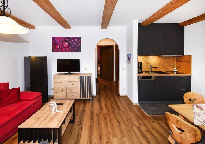 Vakantiewoning voor 3 personen, met tuin en terras, kindvriendelijk in Pfronten