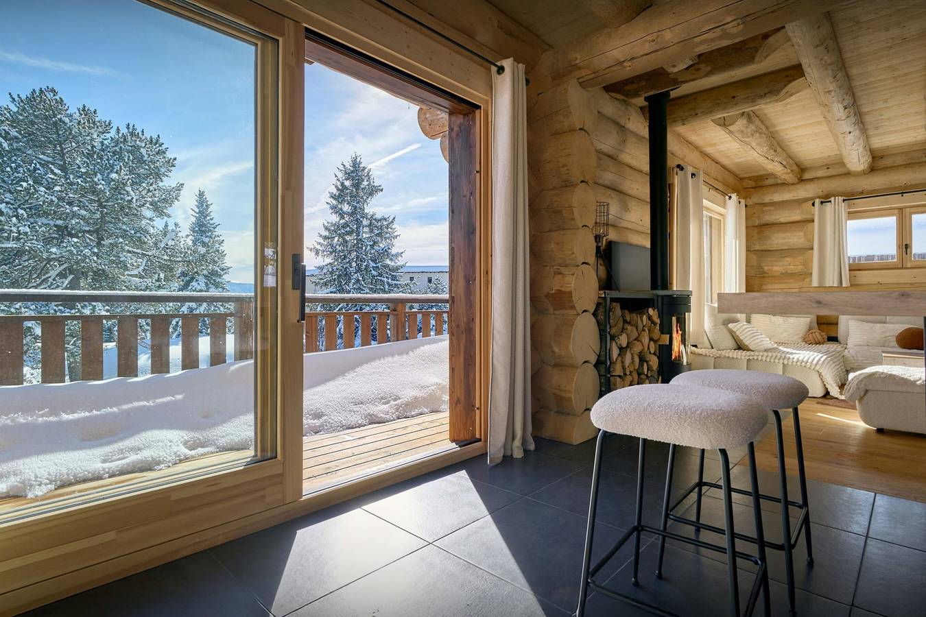 Élégant chalet pour 10 avec poêle à bois à Font-Romeu - Ovo Network in Font-Romeu-Odeillo-Via, Parc naturel régional des Pyrénées catalanes