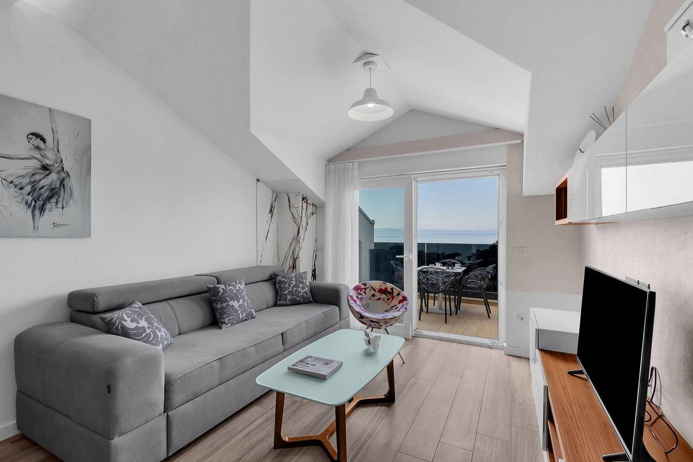 Ganze Ferienwohnung, Brotis - apartment with sea view in Promajna, Makarska Riviera