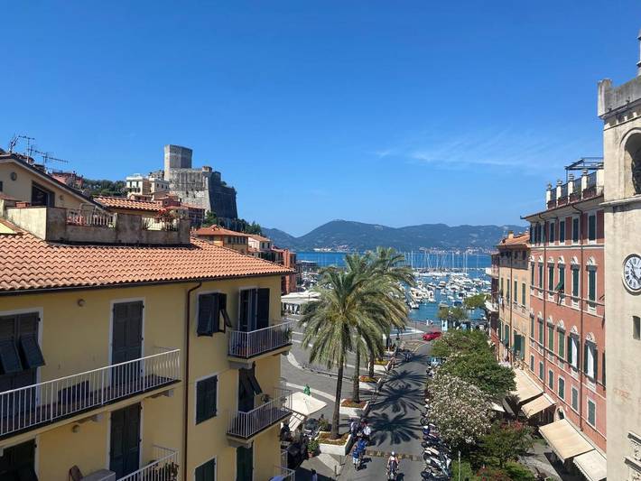 Vakantiewoning voor 3 personen, met uitzicht in Lerici