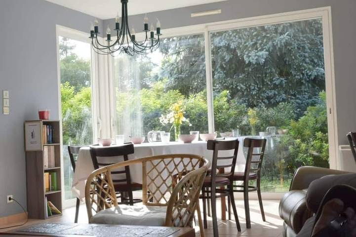 Location de vacances pour 8 personnes, avec jardin, animaux acceptés à Le May-sur-Èvre