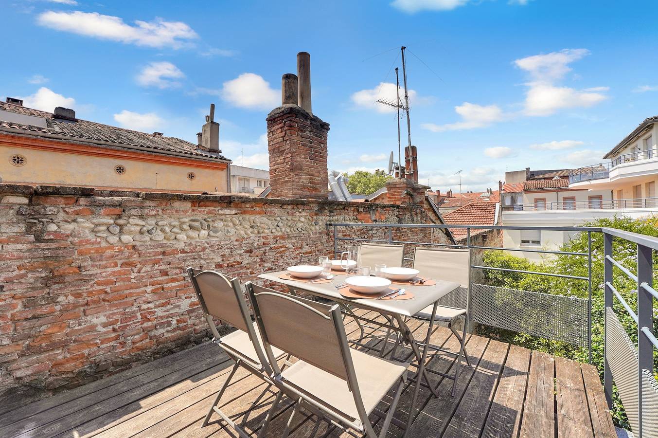 Apartamento entero, Terrasse Riquet - en plein coeur de Toulouse in Toulouse, Toulouse region