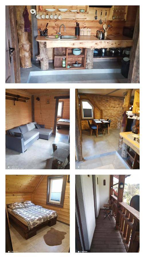 Apartament wakacyjny dla 4 osób, z Balkon i Taras oraz Widok w Szczawnica