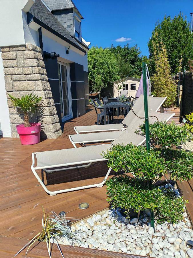 Location de vacances pour 10 personnes, avec jardin dans Plage Kerler Fouesnant - 2