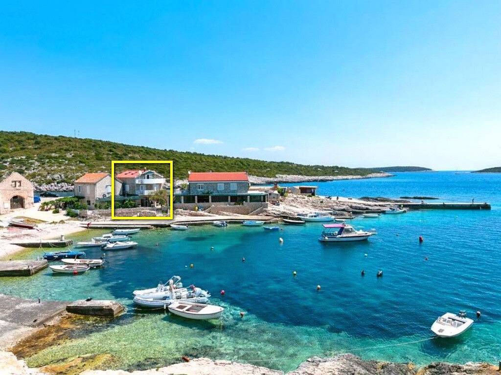 Ganze Wohnung, Standard Ferienwohnung mit Meerblick in Rukavac, Split-Dalmatien