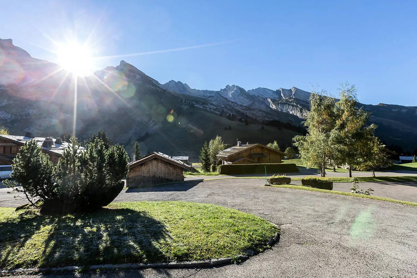 Appartement entier, Rez de chalet avec terrasse plein Sud, sur les pistes de ski de fond in Lac des Confins, La Clusaz