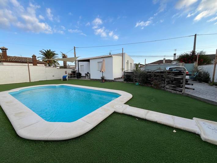 Vakantiehuis voor 6 personen, met tuin in Chiclana de la Frontera
