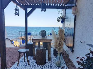 Gîte pour 2 personnes, avec terrasse, adapté aux familles à Conca
