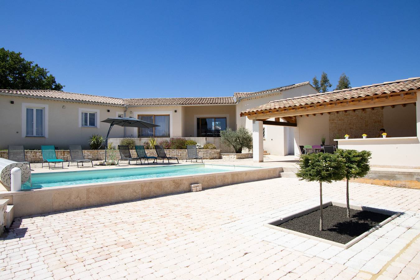 Villa in der Provence mit Pool, Garten und Blick auf den Mont Ventoux – Colonzelle in Colonzelle, Nyons und Umgebung