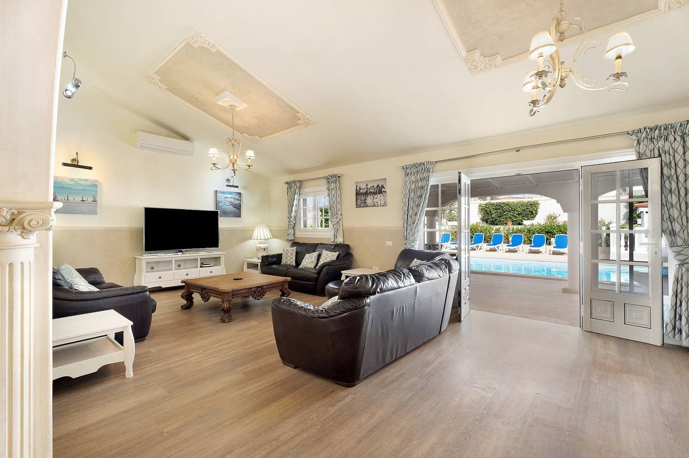 Villa "Casa Suenos" avec 2 piscines, Wi-Fi, Jardin et Terrasse in Oasis del Sur, San Miguel de Abona