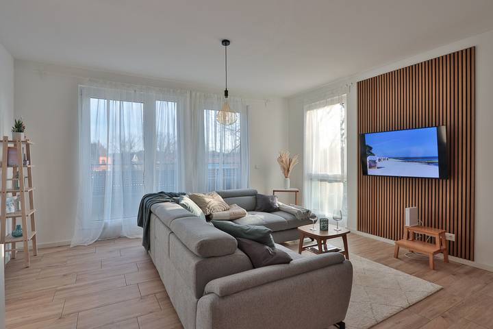 Ferienwohnung für 3 Personen, mit Balkon/Terrasse und Balkon in Bad Doberan