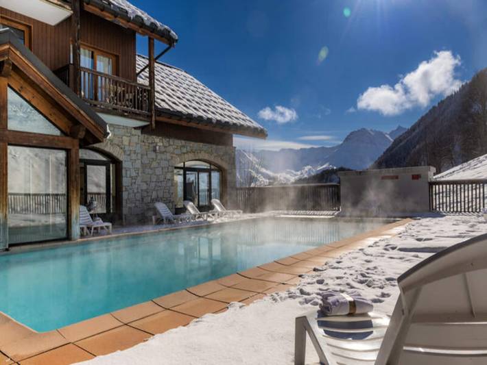 Chalet pour 4 personnes, avec sauna et piscine, animaux acceptés dans Le Corbier - 4
