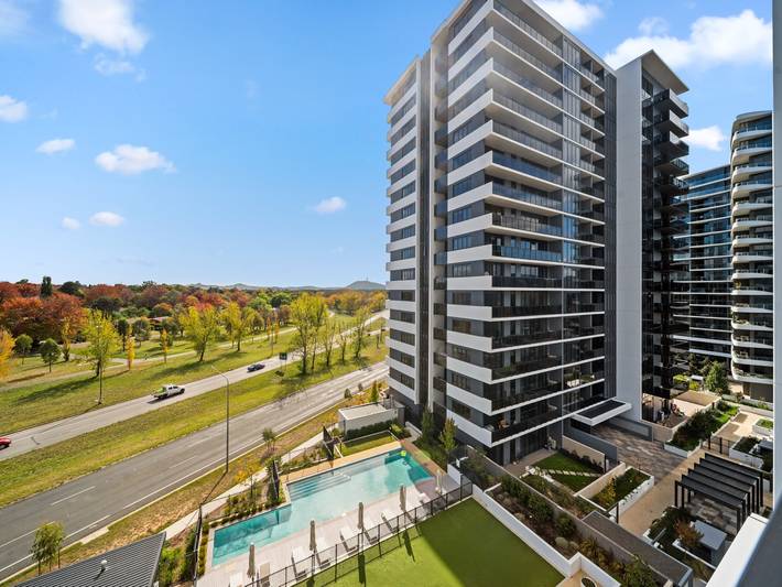 Holiday apartment for 4 people, with balcony and balcony/terrace as well as pool, child-friendly in New South Wales