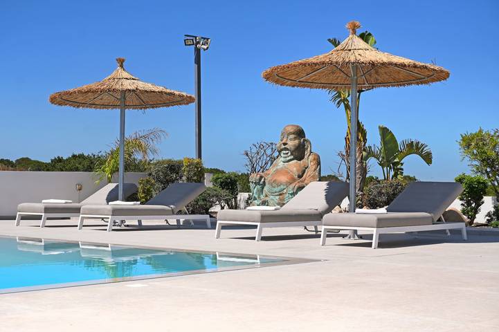 Ferienhaus für 22 Personen, mit Balkon und Garten sowie Pool und Ausblick in Südzypern - 4