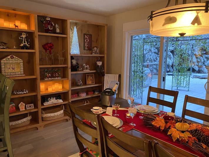 Vacation rental for 6 people, with terrace and hot tub as well as yard in Flathead Lake