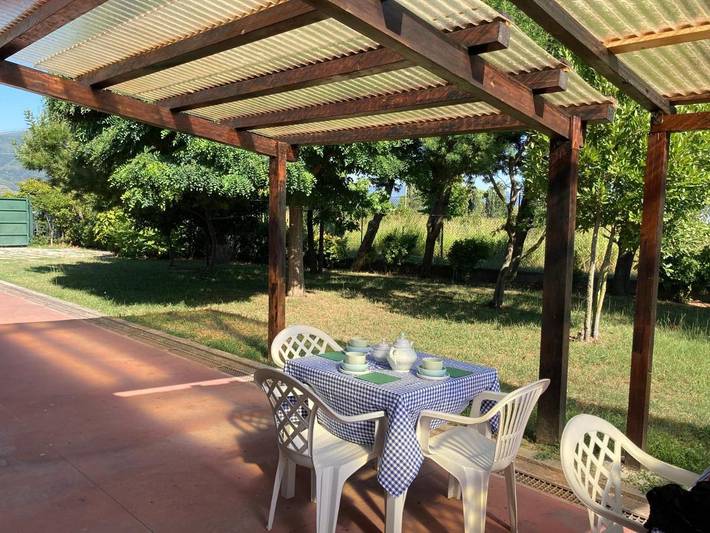 Villa per 5 persone, con Terrazza e Giardino nonché Panorama a San Giuliano Terme