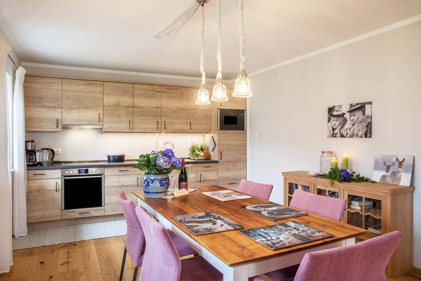 Ganze Wohnung, Apartment „Lina“ mit Gemeinschaftsgarten, Balkon und Wlan in Rottenbuch, Romantische Straße