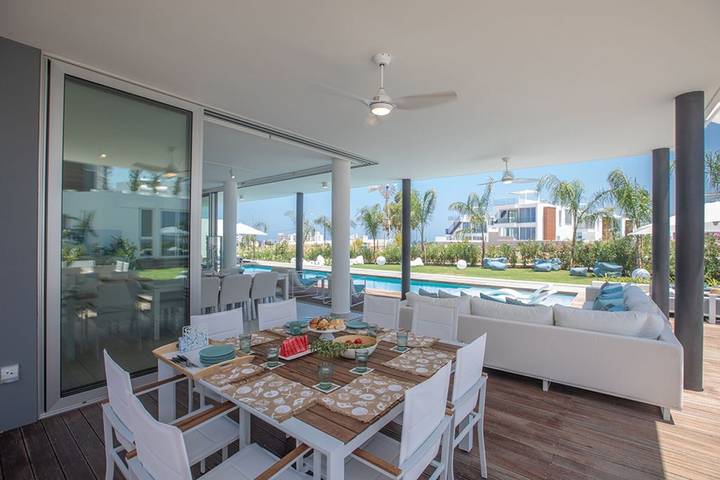 Villa mit pool für 9 Personen, mit Terrasse und Pool sowie Garten, kinderfreundlich auf Zypern - 4