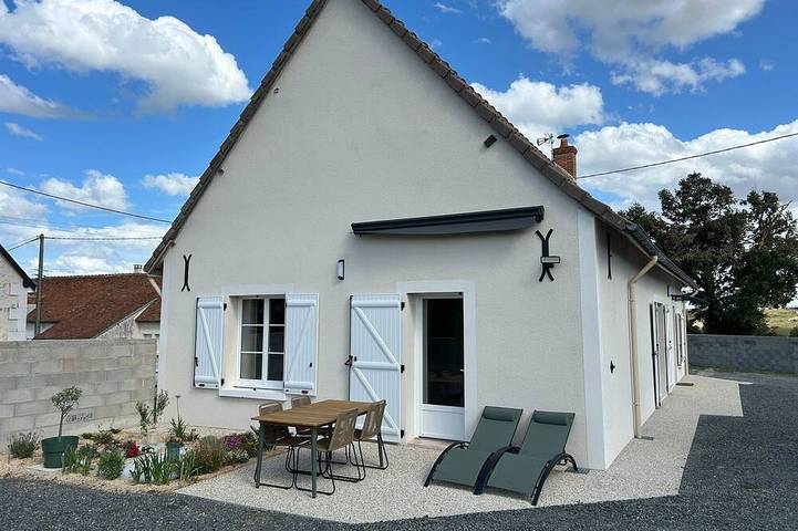 Gîte pour 4 personnes, avec jardin