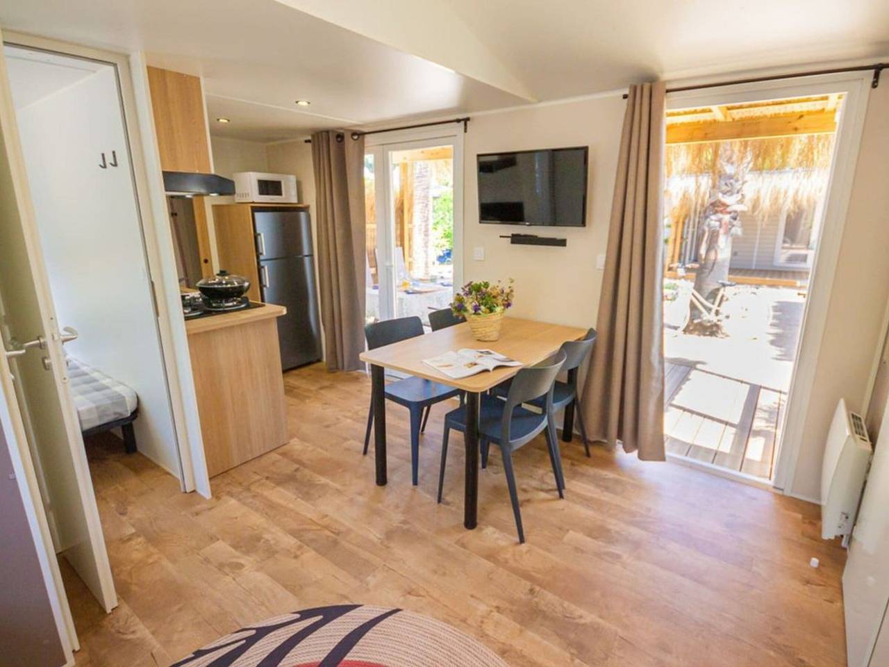 Mobil-home, mascotas Ok - 4 pers. in Alcanar, Costa Dorada