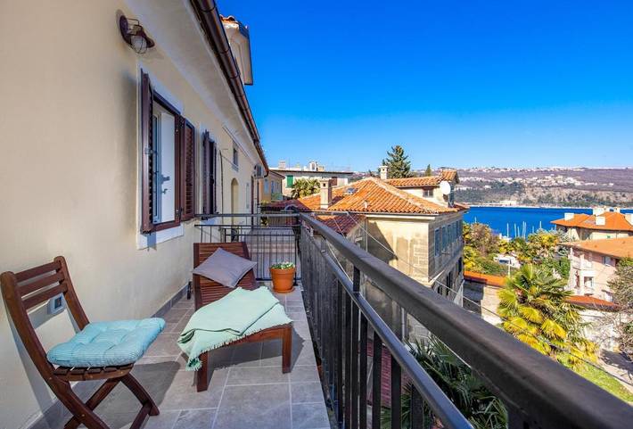 Maison d’hôte pour 3 personnes, avec balcon et vue, animaux acceptés dans Grad Opatija - 3