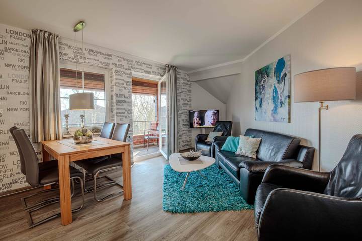 Ferienwohnung für 5 Personen, mit Garten und Balkon - 1