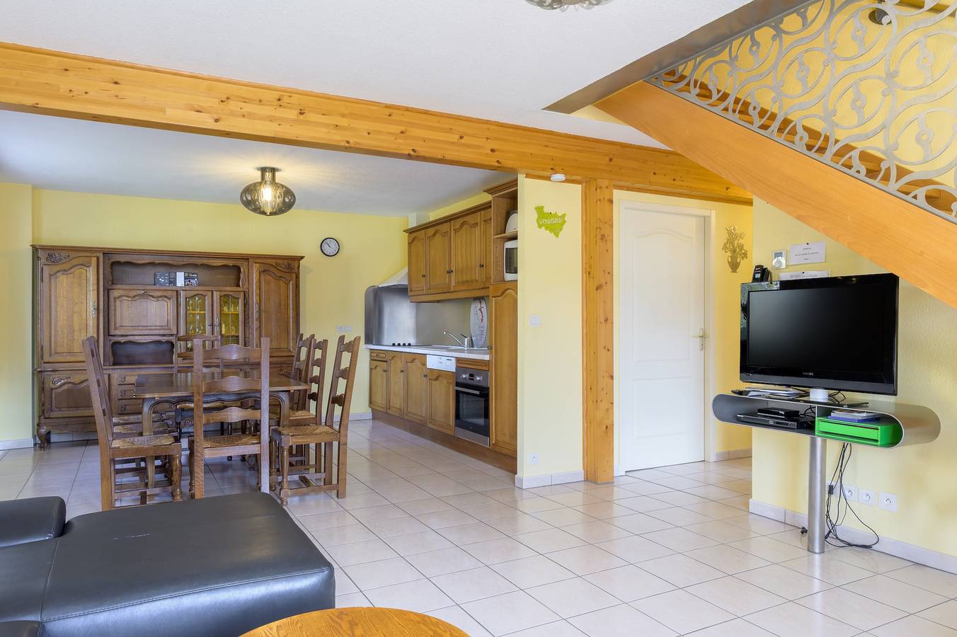 Ferienhaus 'Gîte Cerf' mit privater Terrasse, Wlan und Klimaanlage in Rupt-sur-Moselle, Épinal und Umgebung