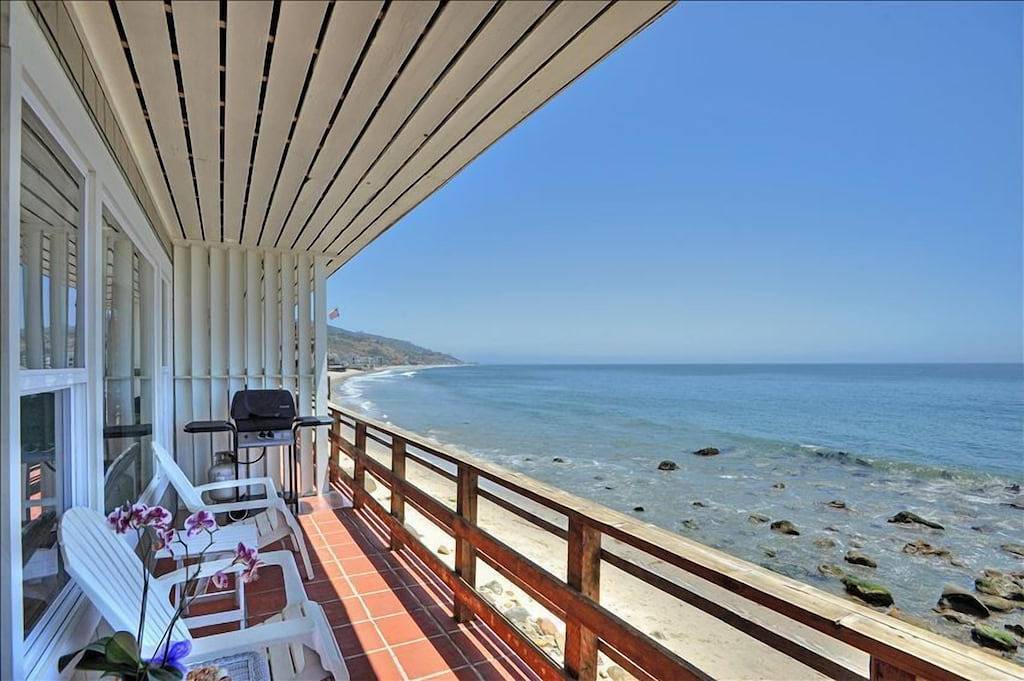 Ganze Wohnung, Exklusives Oceanfront Cottage am trockenen Sandstrand - Seal in Malibu Beach, Malibu