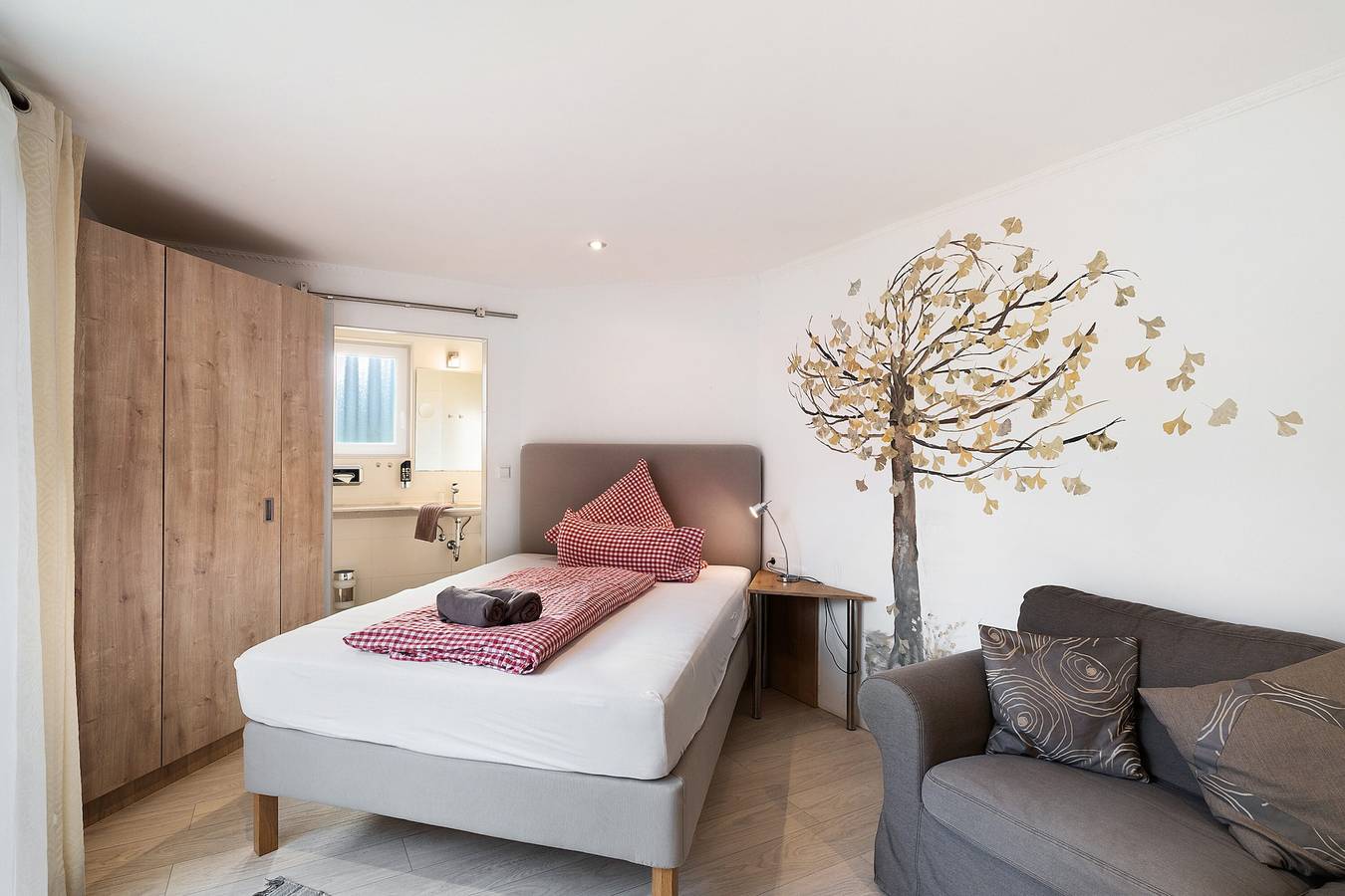 Chambre 'Ginko' avec jardin commun et Wi-Fi in Sasbachwalden, Forêt-Noire centrale