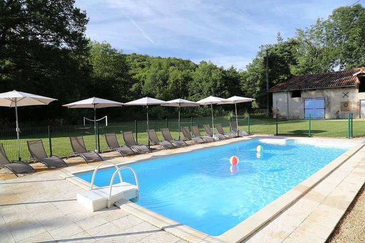 Maison de vacances pour 12 personnes, avec terrasse et jardin