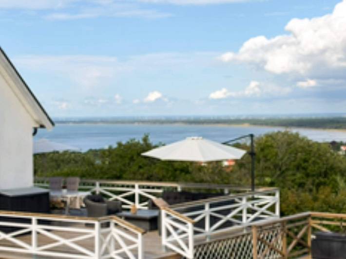 Ferienhaus für 5 Personen, mit Balkon und Terrasse sowie Garten in Bastad