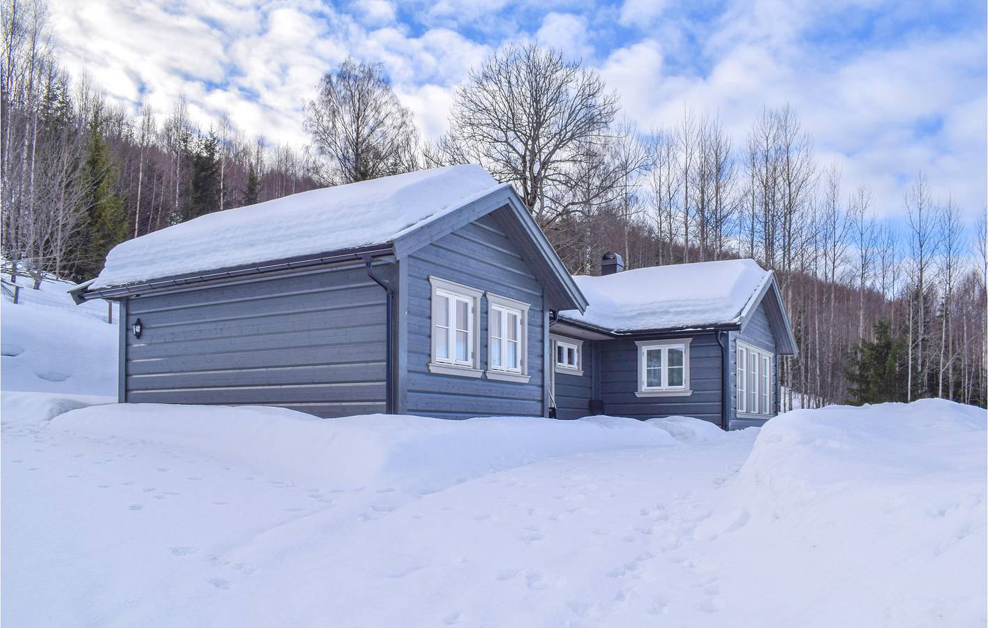 Ferienhaus für 9 Personen mit Terrasse in Krødsherad