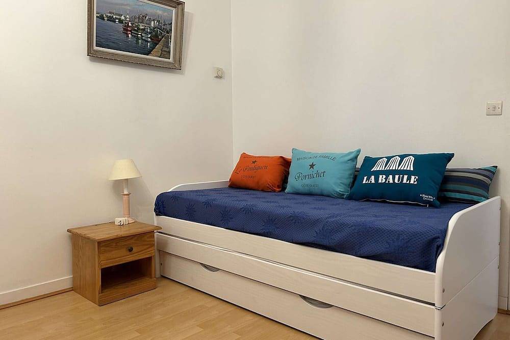 Ganze Wohnung, Charmante Wohnung in Strandnähe mit Parkplatz, 2 Zimmer, 4 Personen, Zentrum Le Pouliguen in Le Pouliguen, Côte d'Amour