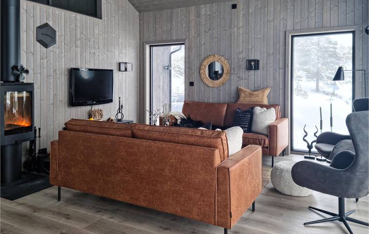 Chalet für 6 Personen, mit Garten und Ausblick in Norwegen - 4