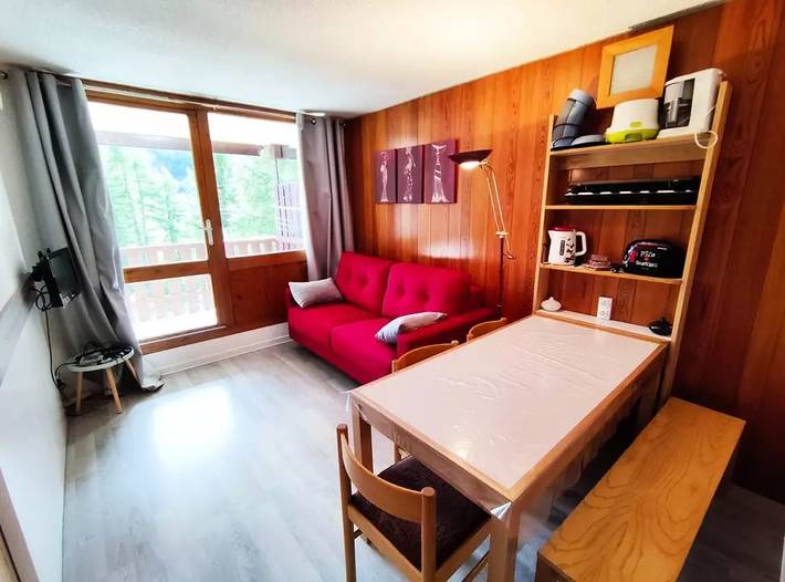 Chalet pour 5 personnes, avec balcon et vue dans Isola 2000