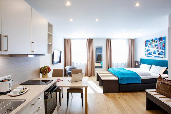 Hotel für 4 Personen, mit Balkon und Ausblick in Pfarrkirchen