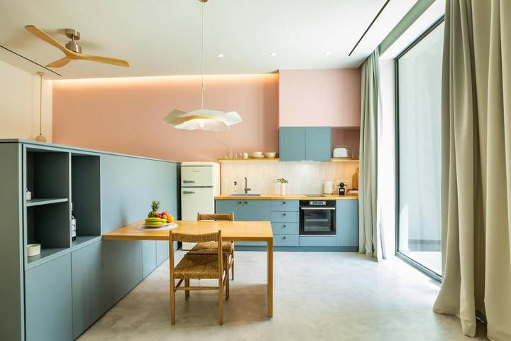 Vakantieappartement voor 2 personen, met terras op Karpathos