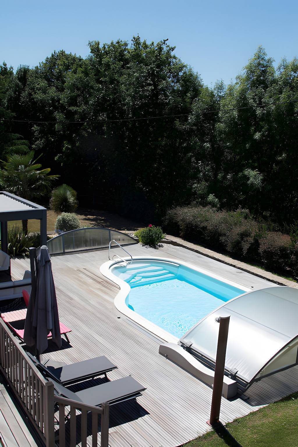 Chambres d’hôtes Natura avec piscine chauffée – Vallée de la Vézère in Sergeac, Périgord Noir