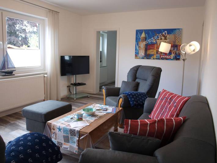 Ferienwohnung für 2 Personen, mit Terrasse in Grünendeich - 4