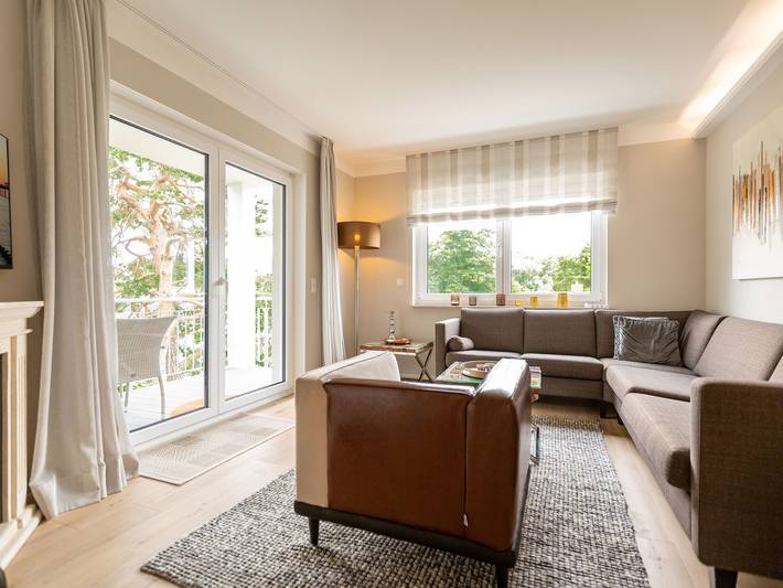 Ferienwohnung für 4 Personen, mit Balkon und Terrasse sowie Sauna in Heringsdorf - 4