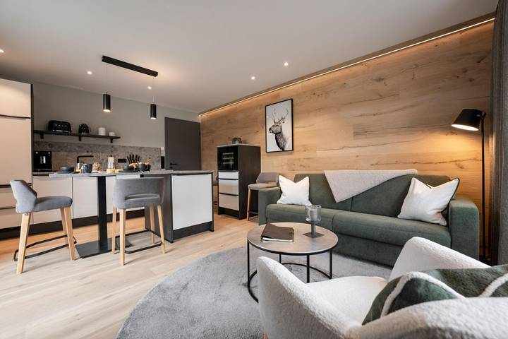 Hütte für 4 Personen, mit Balkon und Ausblick in Oberstaufen