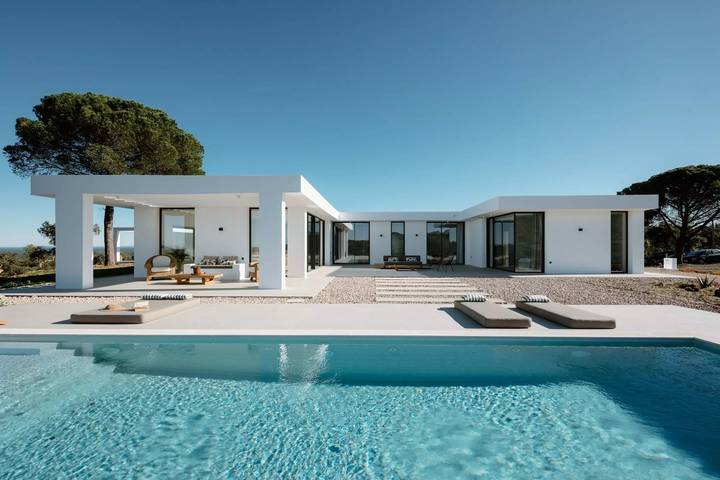 Villa para 8 pessoas, com Terraço e Jardim em Melides