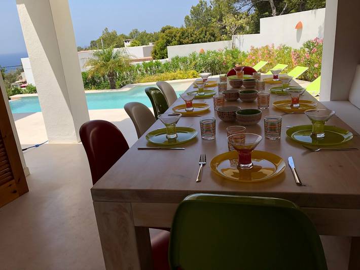 Ferienhaus für 10 Personen, mit Garten und Pool sowie Meerblick in Cala Vedella - 4