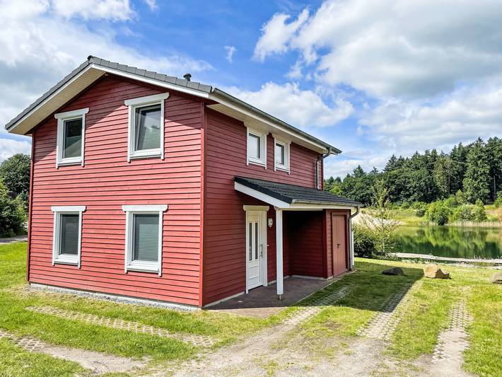 Ferienhaus für 6 Personen, mit Balkon und Terrasse sowie Garten und Sauna in Hechthausen