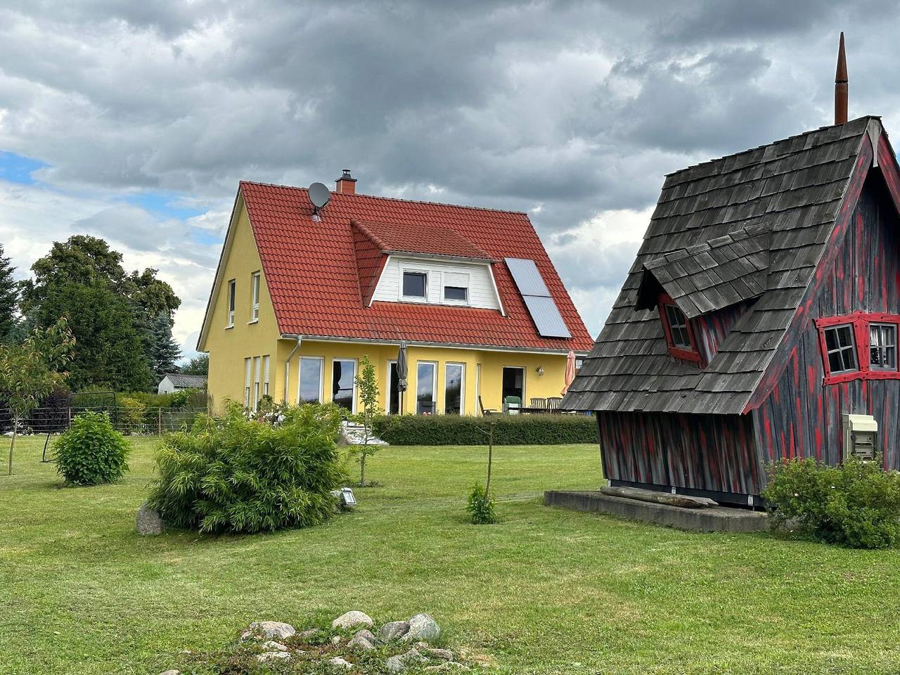 Ferienvilla "Sonnenhof" mit Wallbox in Hardenbeck, Boitzenburger Land
