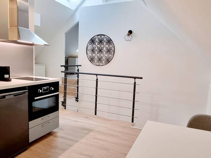 Gîte pour 3 personnes, avec Jardin